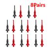 Probe Hook Kits 4mm Banana Jack Telescopic Spring Damage Test Hook High Current Multimeter Test Probe Hook Electrical Hand Tools