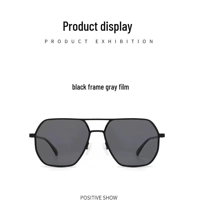 New Dual-Use Polarized Sunglasses: Day/Night Color-Changing Fashion for Men