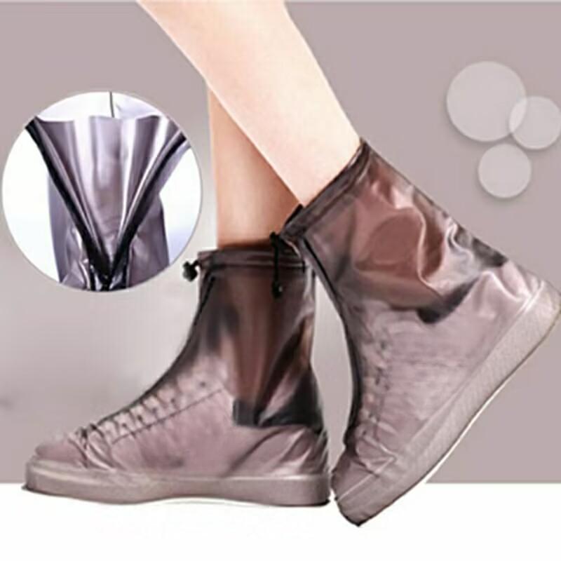 מגפי גשם כיסויי נעליים עמידים למים עמיד למים כיסויי נעלי גשם ללא החלקה נעלי מים חיצוניות נעלי מים מעובות ללבוש מגפי גשם כיסויי רגליים