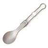 Outdoor Camping Geschirr Ti Faltlöffel Gabel und Messer Set für Camping Wandern