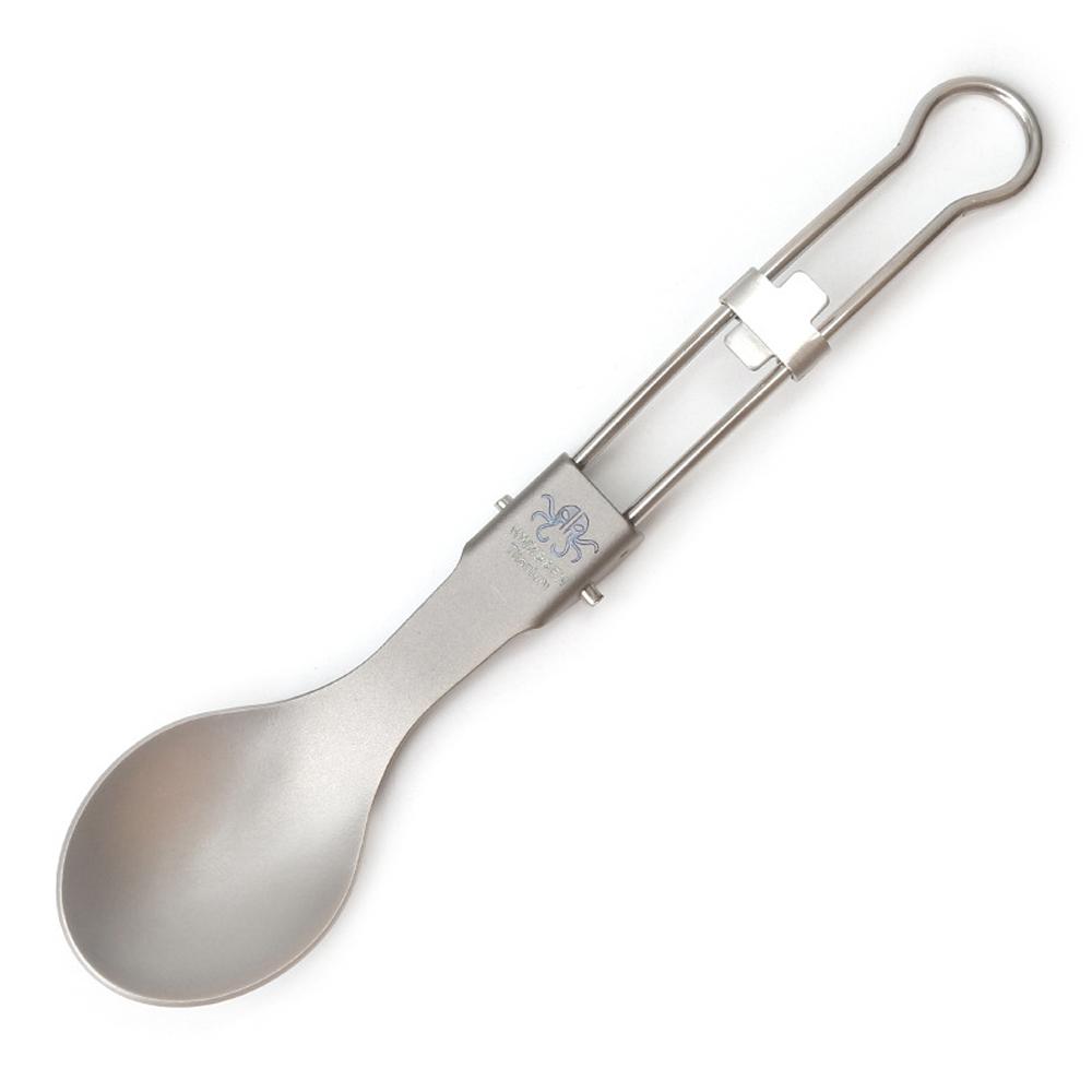 Outdoor Camping Geschirr Ti Faltlöffel Gabel und Messer Set für Camping Wandern