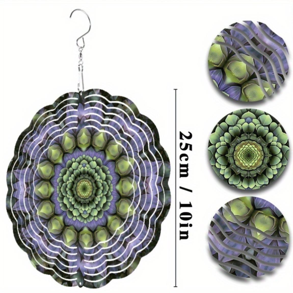 

Ветряк в богемном стиле с 3D визуальным эффектом для украшения сада, двора, улицы. Идеальный праздничный подарок на День благодарения, Хэллоуин, Рождество. 01A