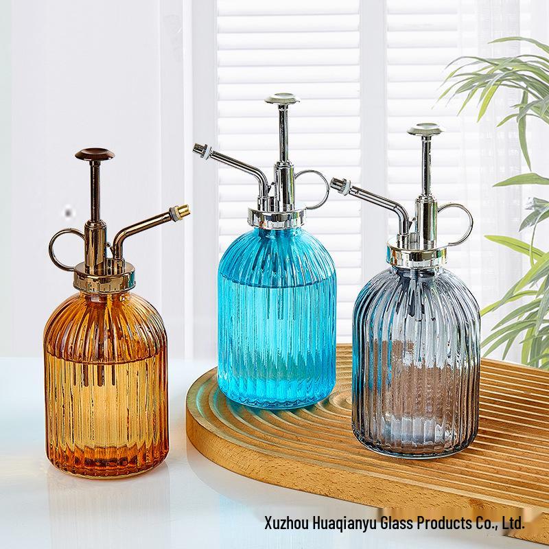 Retro Sunflower Stained Glass Spray Bottle for Gardening