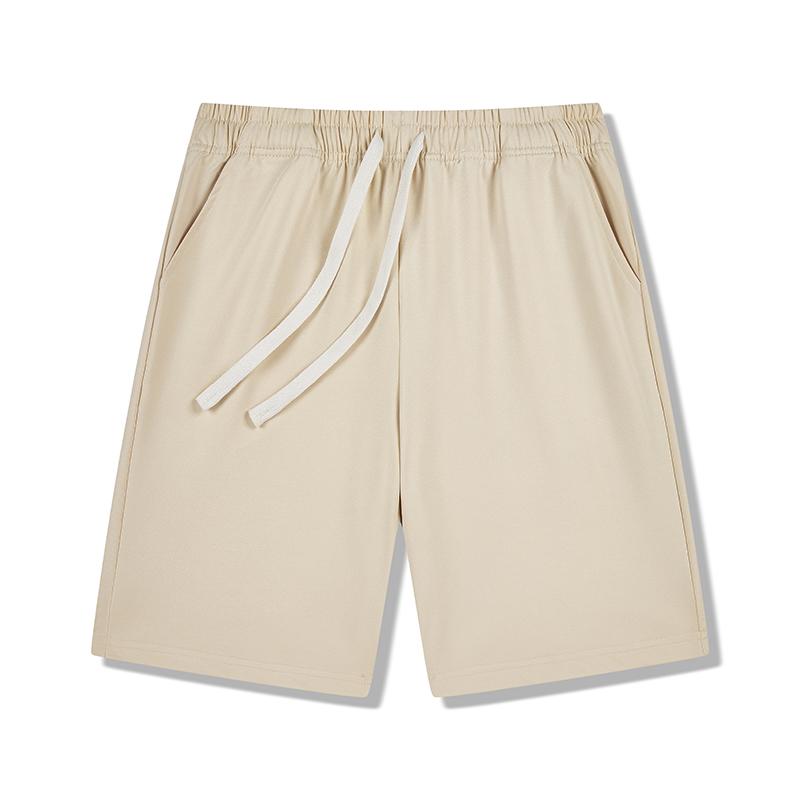 Shorts Men's Solid Color Five-quarter Pants Casual Sports Shorts Simple Shorts