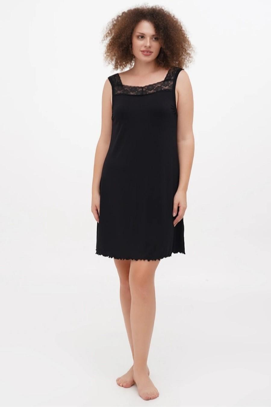

Сорочка Fleri (96684) 54(4XL) прозорий колір чорний