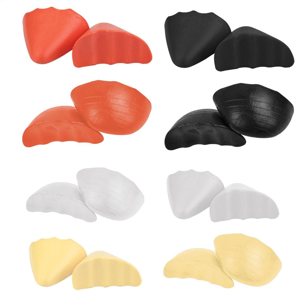 2pcs High Heel Toe Plug Shoe Insert Big Shoes Toe Front Filler Cushion Pain Relief Protector Shoe Accessories Pointy/Round Head