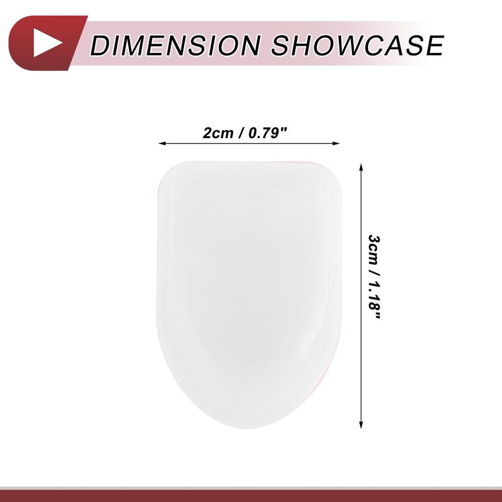 HEROFFIX Car Mount Hooks for Water and Shopping Sturdy Car Adhesive White x (5-Pack) Wallets, Bags, Keys, Bottles, Bags; Hooks; ABS; 1.18" 0.79"