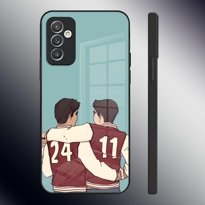 Teen Wolf Handyhülle Für Samsung S23 S21 S30 S22 S20 S9 S10E Note 20 10 Pro Ultra Plus Glas Design Rückseite