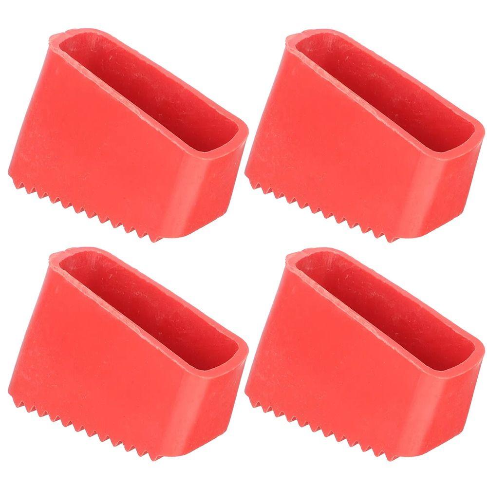 1/4Pcs Non-slip Step Ladder Pad Insulating Furniture Mat Leg New Foot Sleeve Chair Replacement