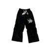 RogueWave Y2K New Streetwear Sweatpants Men Women Joggers Harajuku Hip Hop Letter Graphic Embroidery Oversized Pants Goth Casual Trousers