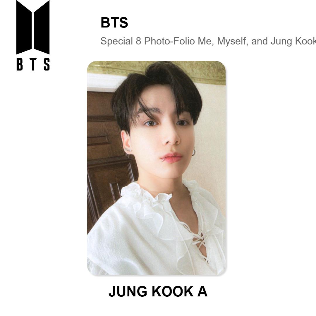 BTS Special 8 Photo-Folio Me, Myself, and Jung Kook Time Difference Official Photocard JUNGKOOK