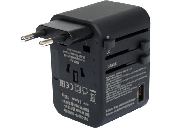 Universal Travel Adapter Usb-C Pd 65W - Yt-81303