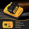 DCB118 for Dewalt Battery Charger, Replace for DeWalt 20V MAX and 60V MAX Rapid Charge, Compatible with All 20V MAX* and 60V MAX* DEWALT Batteries
