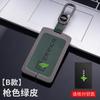 Zinc Alloy Car Key Case Cover For Zeekr 001 007 009 Smart Car Key Card Holder Shell Fob Keychain Ring Holder Car Accessories