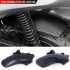 Plastic Motorcycle Mudguard Matte Black Carbon Fiber Rear Extension Splash Pad Protection Cover for PCX160
