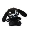 Cute Black And White Funny Face Stitch Plush Toy For Kids And Collectors