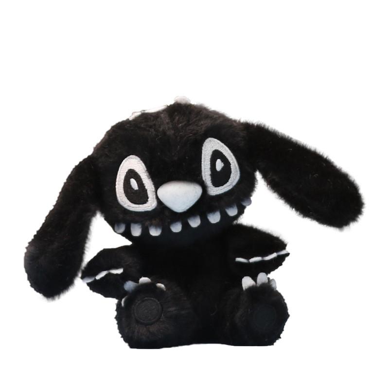 Cute Black And White Funny Face Stitch Plush Toy For Kids And Collectors