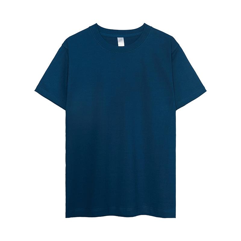 

Летние мужские футболки из чистого хлопка с круглым вырезом и короткими рукавами, однотонные, плотные, с принтом в стиле ретро, мужские XXL