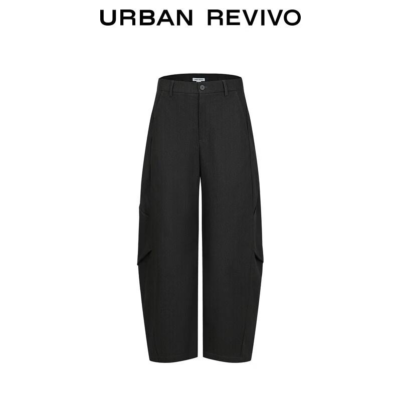 UR Men's Pleated Curved Knife Pants