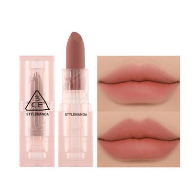 3CE Soft Matte Lipstick, WAY BACK, 3.5g, 1 Piece