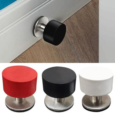Stainless Steel Door Stopper Silent Door Touch Heavy Duty Door Stop  Sound Dampening Bumper