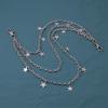 2000s Charm Pedant Chain Metal Body Chain Waist Chain for Women Girl Waist Chain