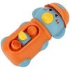 Rotatable Waterwheel Toys for Toddlers Safe Colorful Duck Bathtub Partner Toy with Strong Suction Cups Type 2