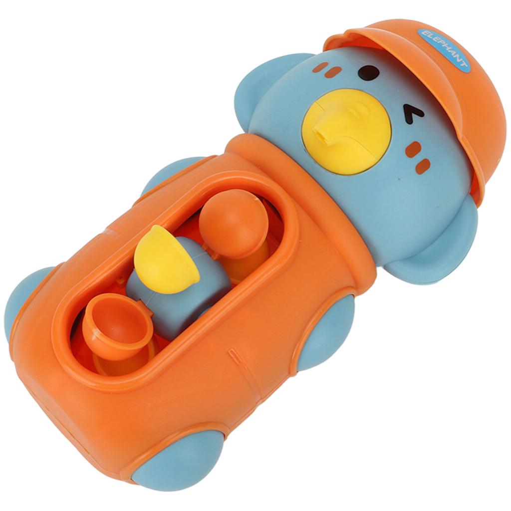 Rotatable Waterwheel Toys for Toddlers Safe Colorful Duck Bathtub Partner Toy with Strong Suction Cups Type 2