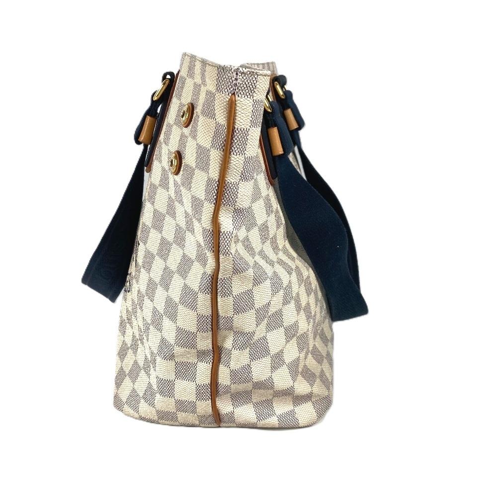 Louis Vuitton N41179 Damier Azur Plan Soleil Cabas PM Bag Shoulder Bag Tote Bag
