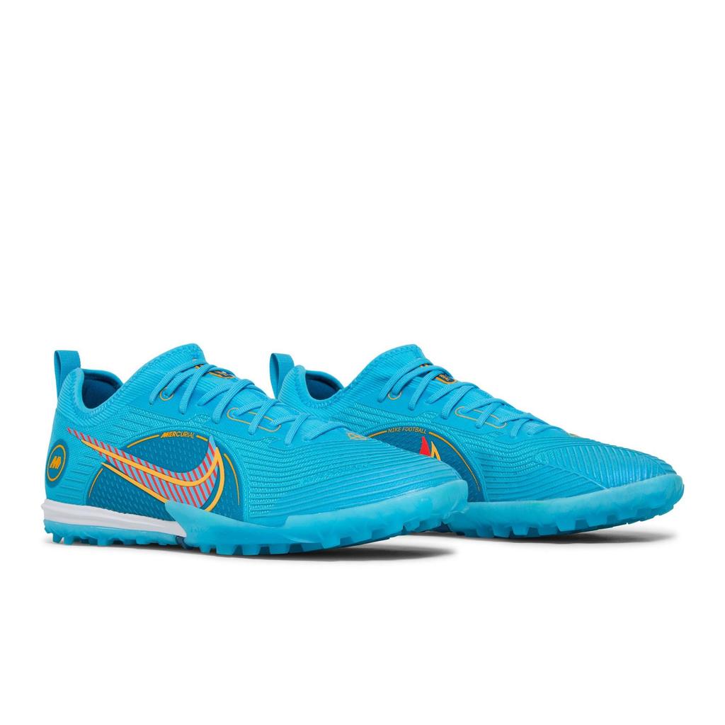 Nike Mercurial Air Zoom Vapor 14 Pro TF 'Blueprint Pack' (Unisex) Chlorblau / Marina / Laserorange Fußballschuhe DJ2851 484