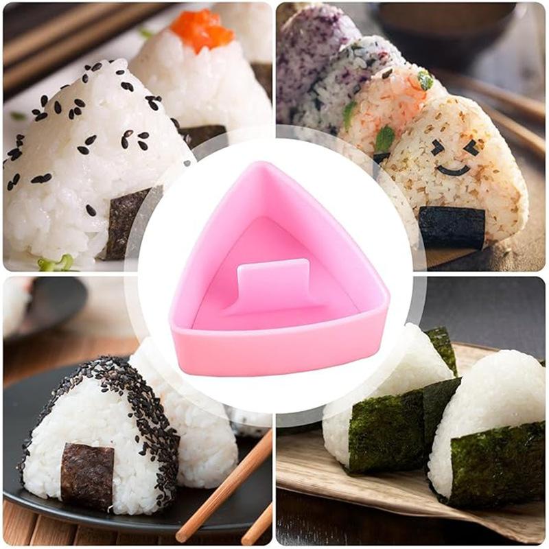 Formička na onigiri Domácí kuchyň Kuchyňské náčiní Pro kuchyň 4-5ks Sada Lis na sushi Pohodlné DIY Bento příslušenství Rýžové koule