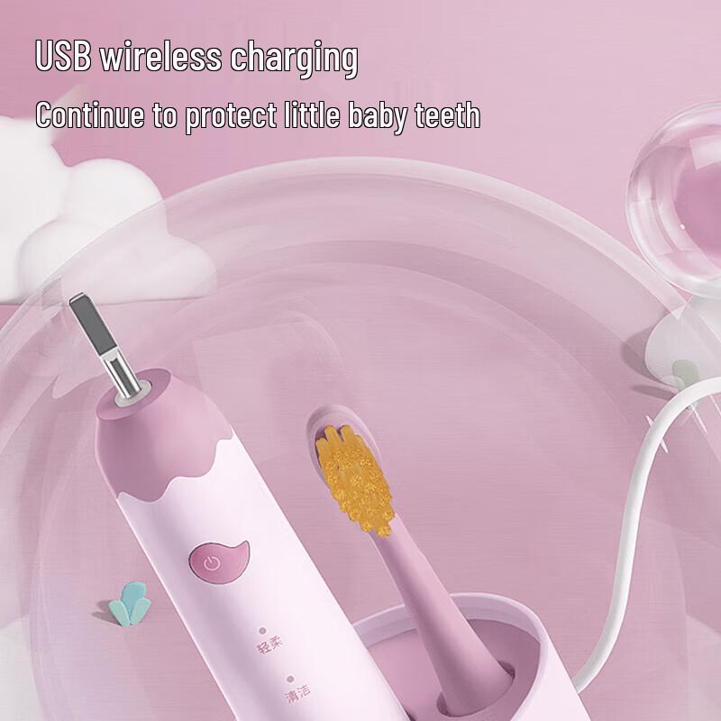 FLYCO Kids Sonic Electric Toothbrush CN plug (adapter included)