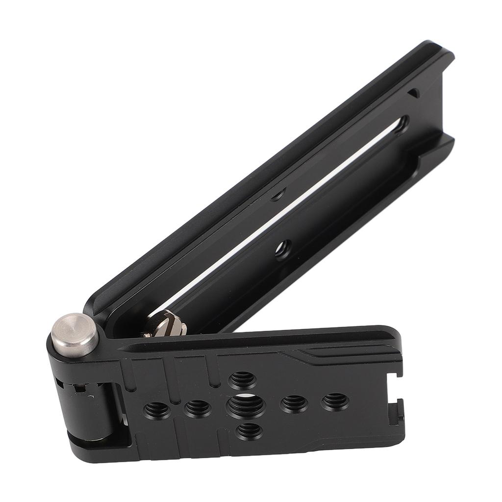 L Shaped Quick Release Plate Professional Adjustable Angle Aluminum Alloy Camera L Bracket for DSLR
