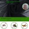 Tragbares Moskitonetz für Campingstuhl Outdoor-Moskitonetz mit Reißverschlusstür Insektenschutz Zelt zum Angeln Camping Garten