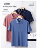 Customizable Breathable Polo Shirt with Logo, Short Sleeve, Sweat-Wicking, Perfect for Corporate or Group Culture Events.