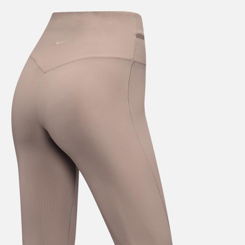 Nike Zenvy Dri-Fit High Waist Flared Quick-Dry Casual Pants Women bottoms Mink-Brown Black White HJ1847-233
