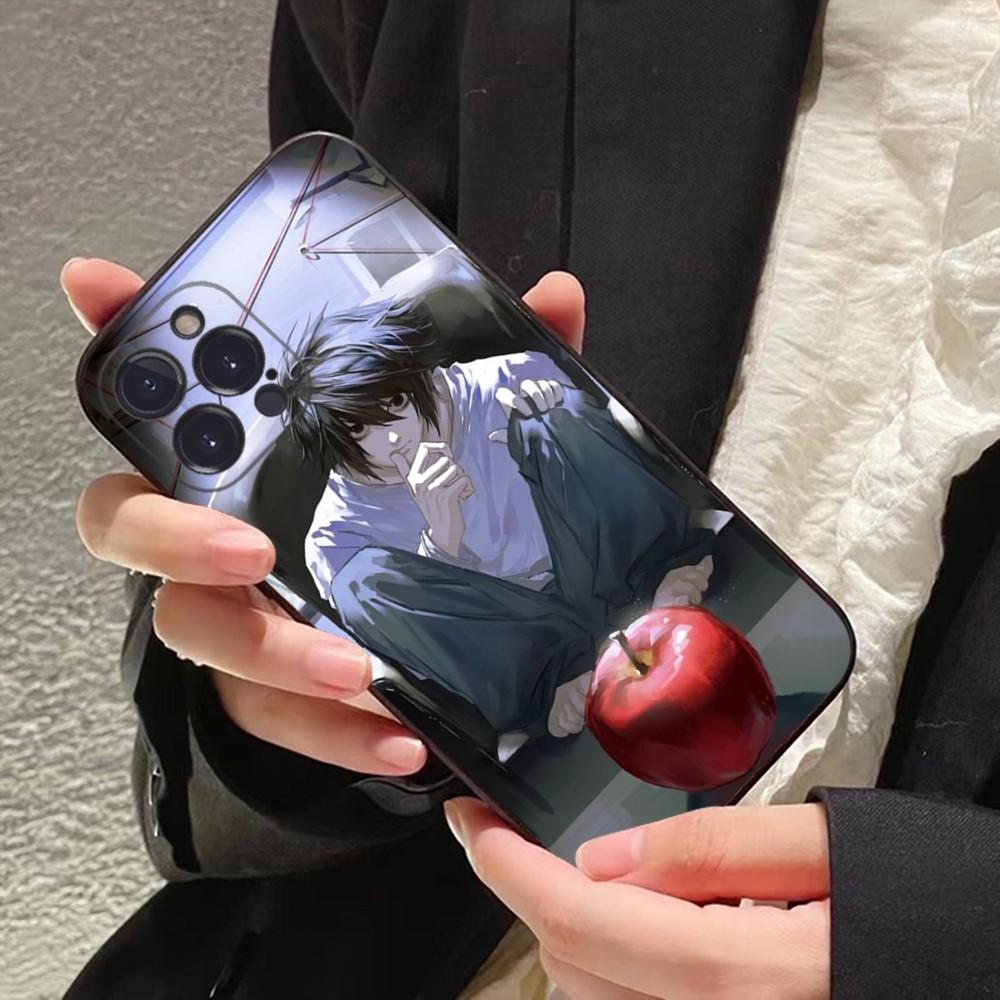 Death Note Yagami Light L Lawliet Phone Case For IPhone 16 15 8 7 6 6S Plus X SE XR XS 14 11 12 13 Mini Pro Max Mobile Case