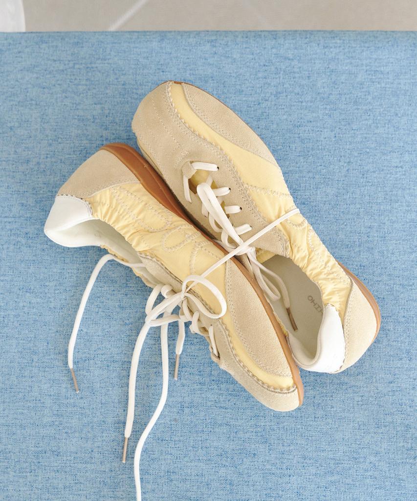 Khiho Skiaa Pinking Shirring Sneakers 6 Colors (Type A)