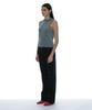 PARTIMENTO WOMEN Studded Hoodie Knit Top_Melange