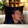 LLuis Miguel Vintage Latin Bolero Concert Music  Pillow Case Square DoubleSided Sofa Cushion Cover Bedroom Bedside Pillow