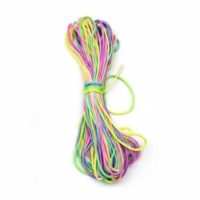 HaNaRuNa Paracord 30m Rainbow Pastel Colors 4mm Colorful Braided Cord for DIY Parachute Multipurpose Crafts, Keychains, Bracelets, Cord,