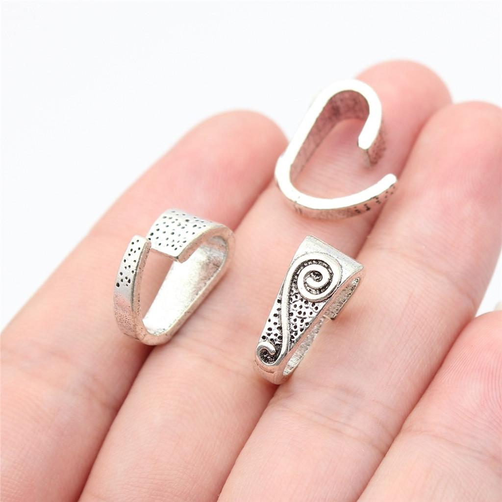 Accessories Parts Pendant Head Bend Tube Kids' Jewelry Materials ZA042