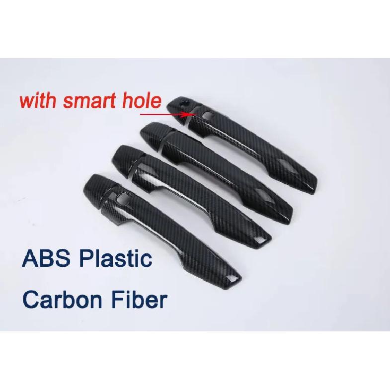 ABS/Steel Car Door Handle Cover for Mitsubishi Outlander 2024+ Trim Frame Auto Armrest Handrail Exterior Accessories