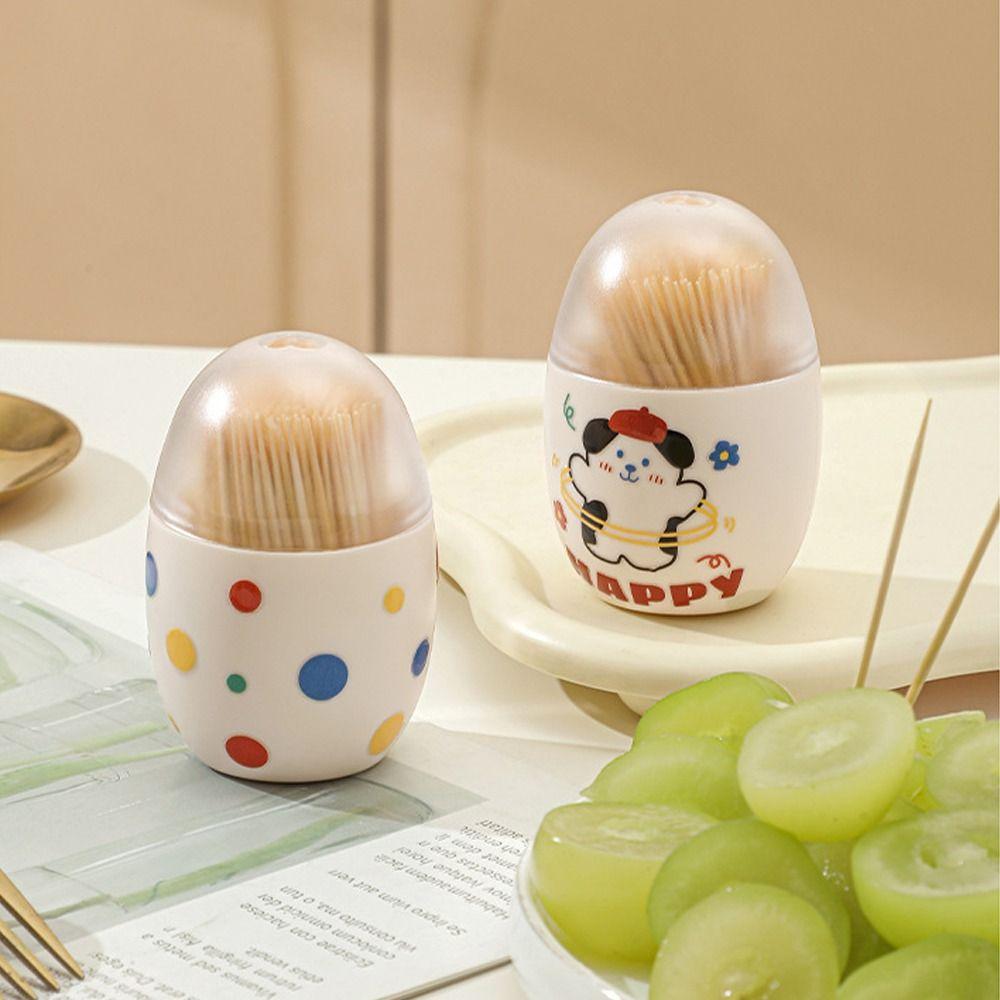Classification Toothpick Storage Case Wall-mounted Storage Box  for Household Travel
