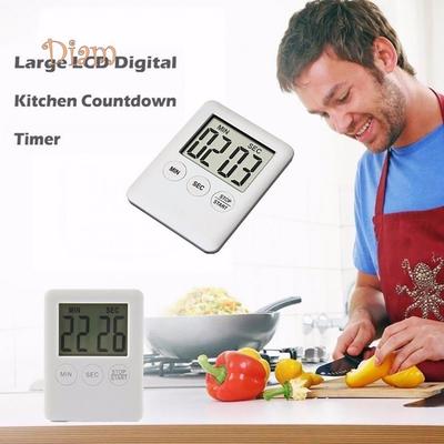 BH Magnetico Quadrato LCD Digitale Timer Cucina Cottura Conto alla rovescia Sveglia Strumenti Accessori