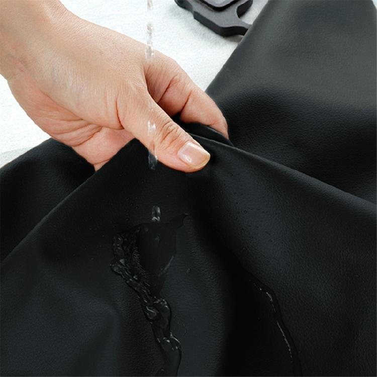 Arm Protector Covers 4 Adhesive Grip Set Fashionable Black PU Waterproofie Sofa Armrest Sleeve For Indoor Furniture Care