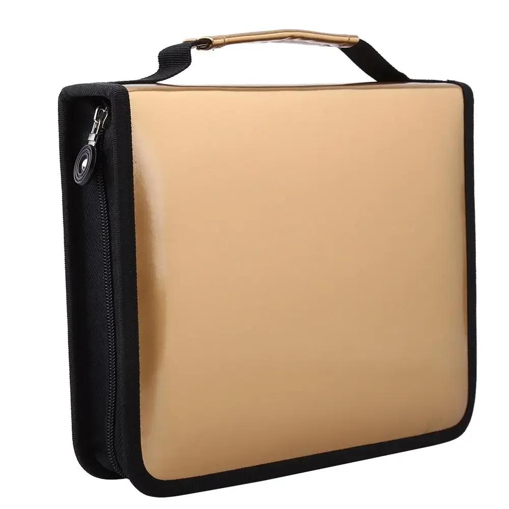 150 Slots PU Leather School Pencil Case Large Capacity Colored Pencil Bag Box Organizer Zipper Pen Pencil Bag For Art Supplies