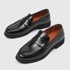 Luxuriöse Slipper Herren Echte Leder Italienische Loafer Schuhe Für Herren Schwarzes Lackleder Formelle Oxford Herren Hochzeitsschuhe