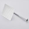 Stainless Steel Top Spray Shower Rod Electroplated Thickened Pressure-enhanced Shower Head Sprayer Shower Accessories