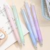 5pcs Coffee Time Gel Pens Set Milk Foam 0.5mm Ballpoint Black Color Gel Ink for Writing Office School